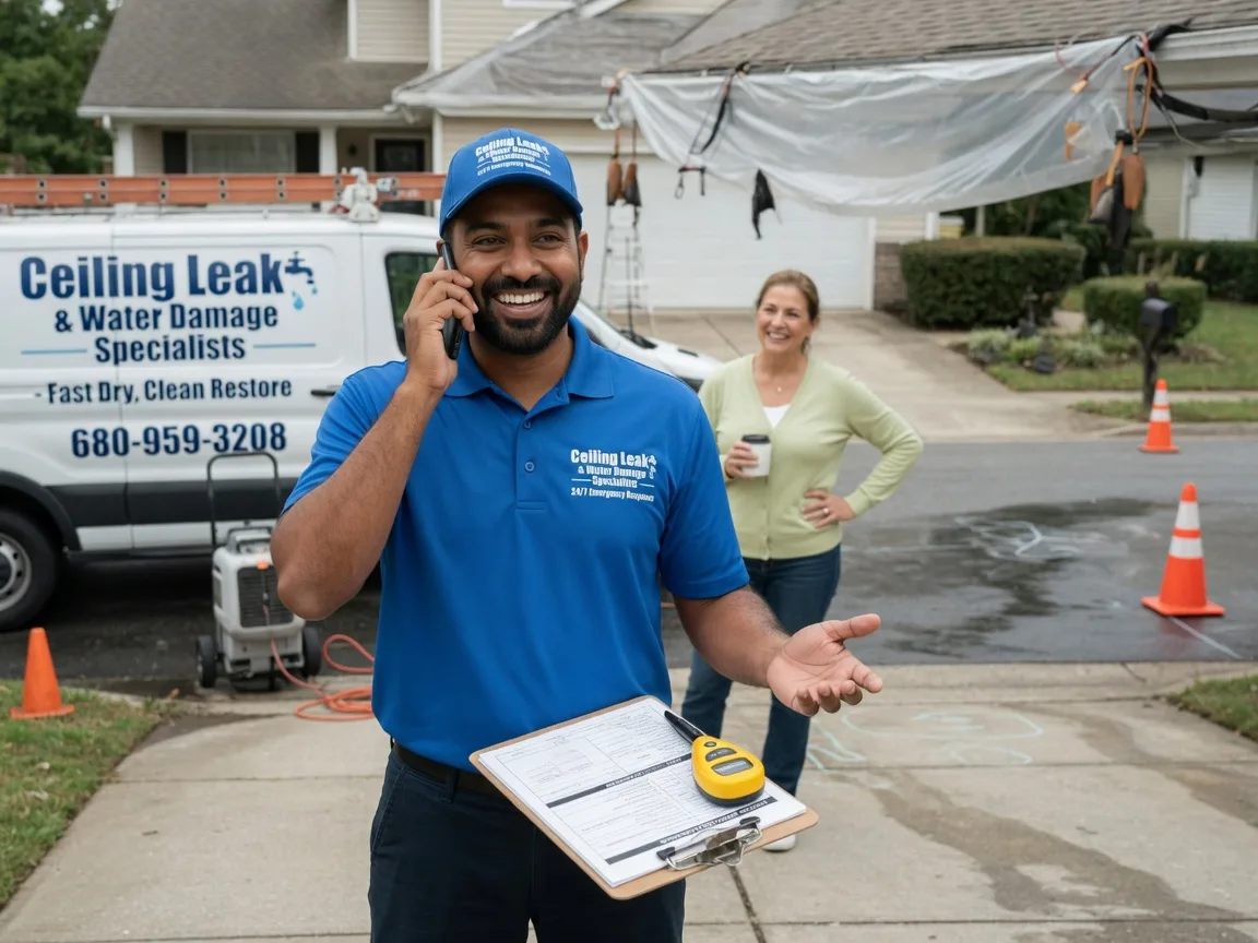 Ceiling Leak Cleanup Rome, GA FAQs
